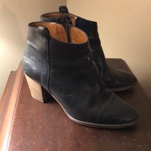 Madewell Black Ankle Booties